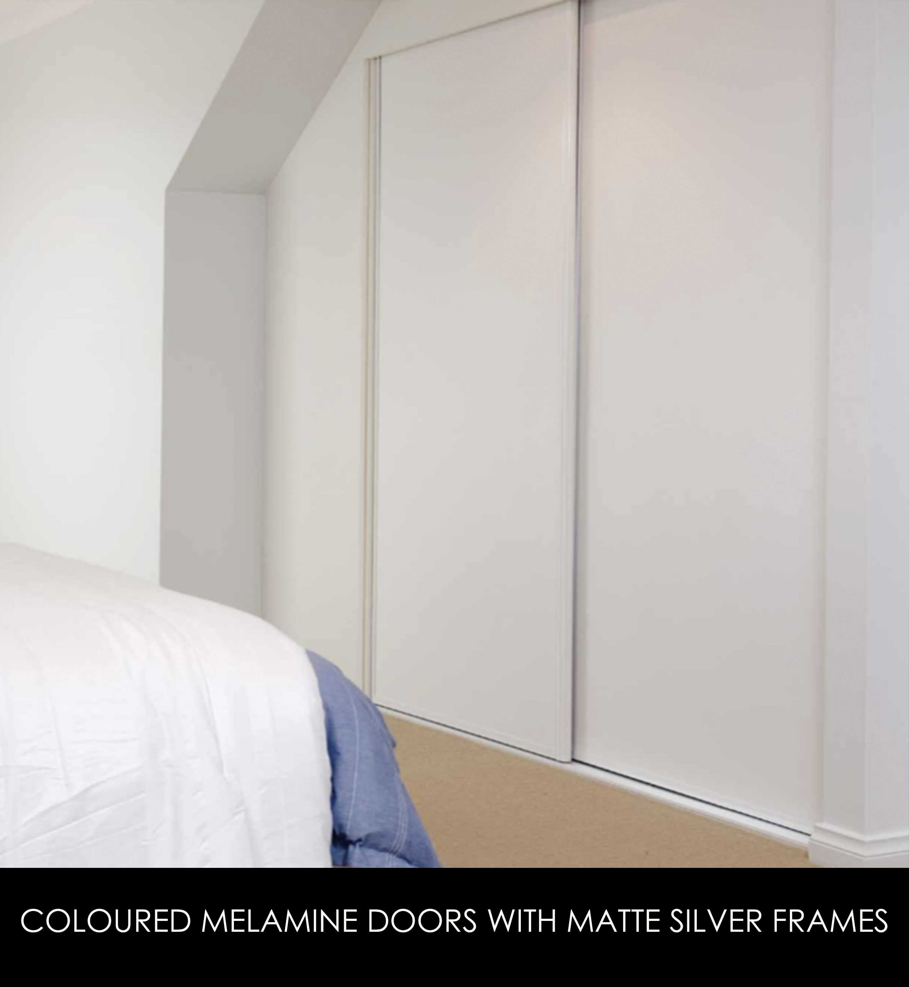 Melamine clearance sliding doors