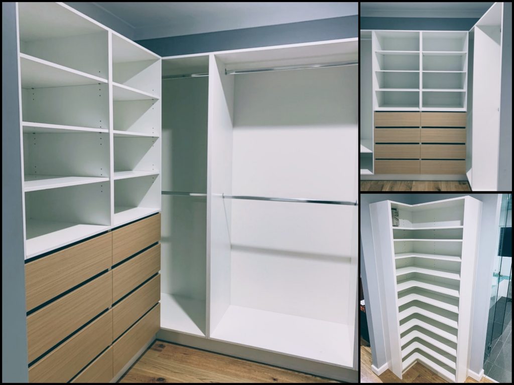 DIY Walk-in Wardrobes in Sydney, The central coast, Newcastle, Wollongong, Illawarra and The blue mountains
