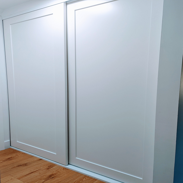 DIY Built-in Wardrobe Doors- Sliding