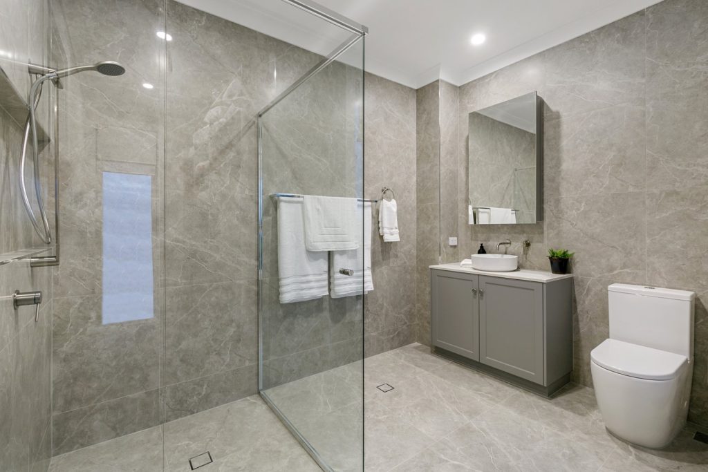 Custom made bathroom cabinetry- Shower screens Sydney