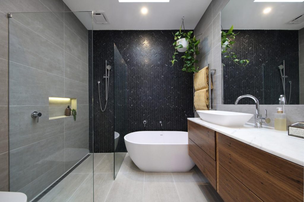 Custom made bathroom cabinetry- Shower screens Sydney