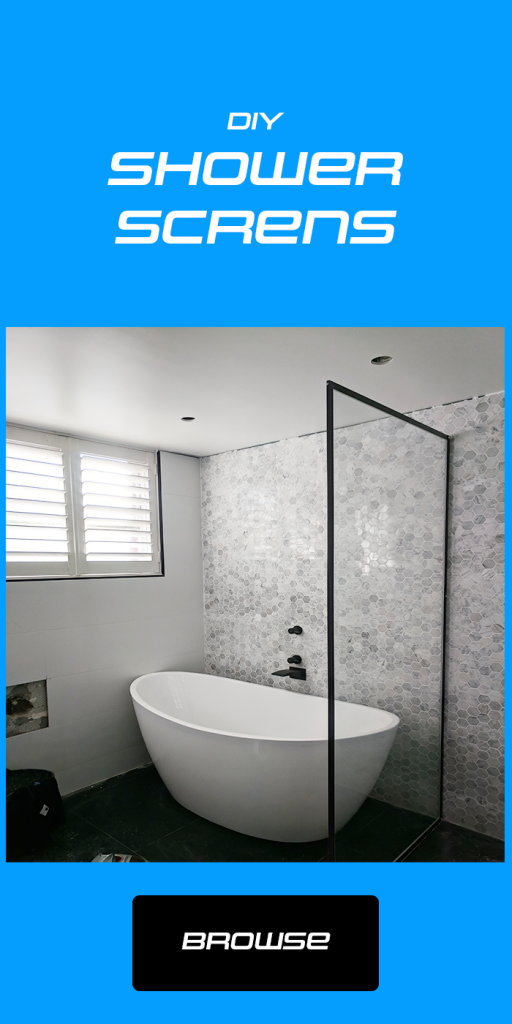 custom made bathroom cabinetry- shower screens