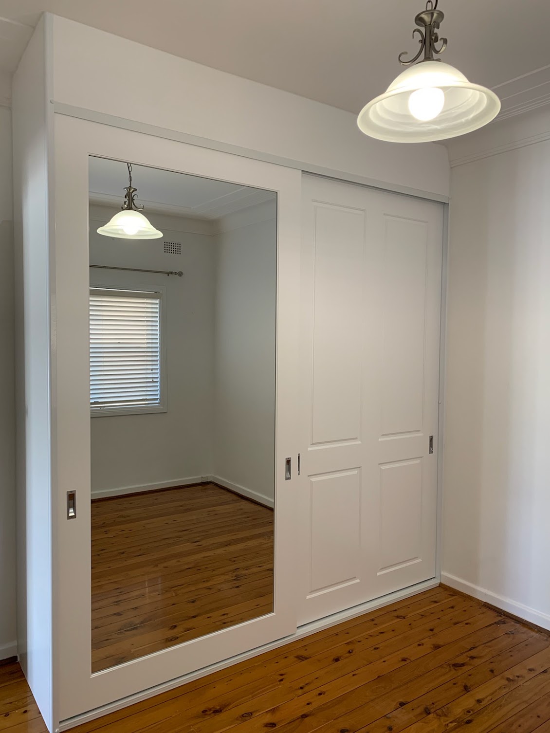 Infill Panel Robe Sliding Built-in Wardrobes - Fully Installed