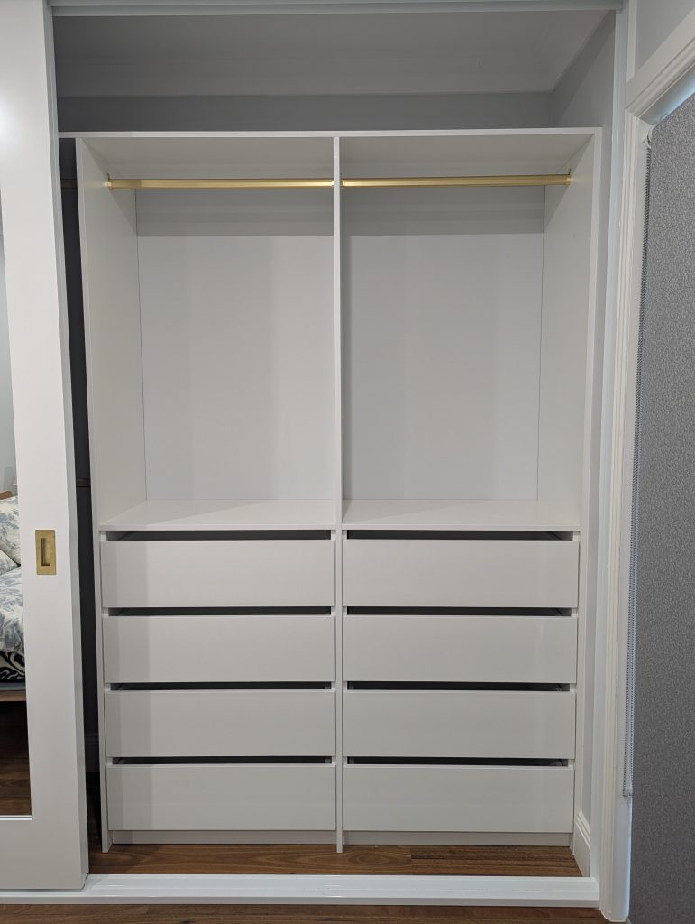 Wardrobe Internals | Sydney Installation