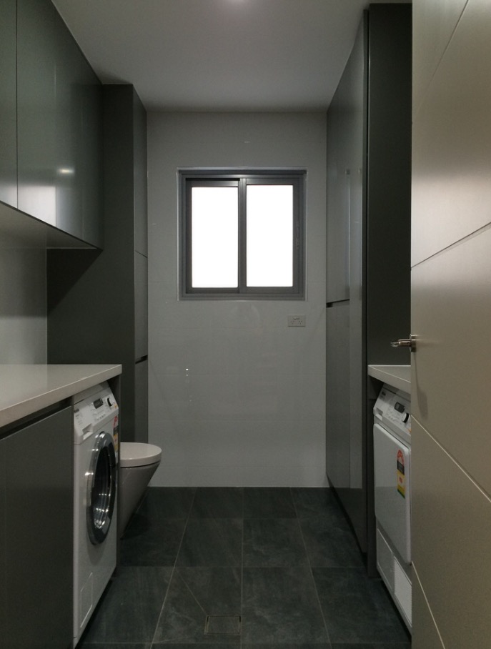 Laundry cabinetry custom