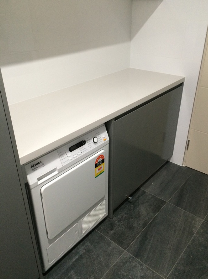 Laundry cabinetry custom