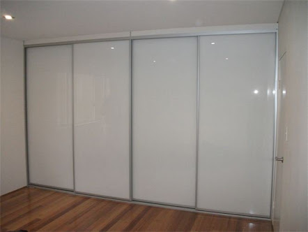Ultra-White Glass Sliding Wardrobes | Sydney Installation 
