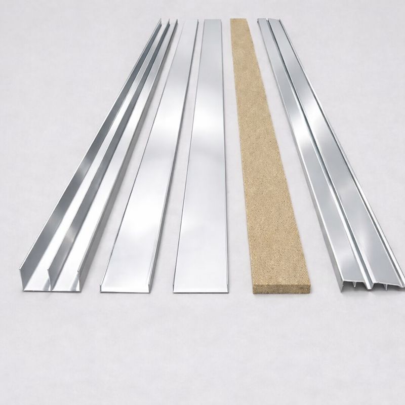 Polished Silver Track System 